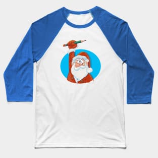 Santa Claus in protest Baseball T-Shirt